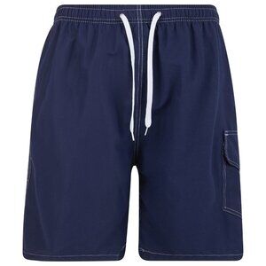 Men Swim Trunks Swimming Shorts Swimwear Suit Beach Surf Board, 3 Pocket Cargo